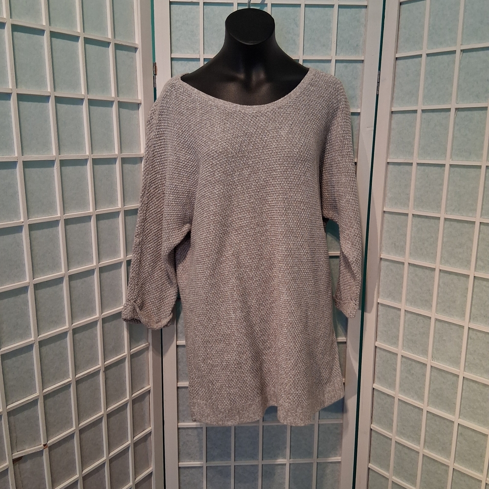 Denver Hayes Heather Gray Women's Crew Neck Sweater 6269